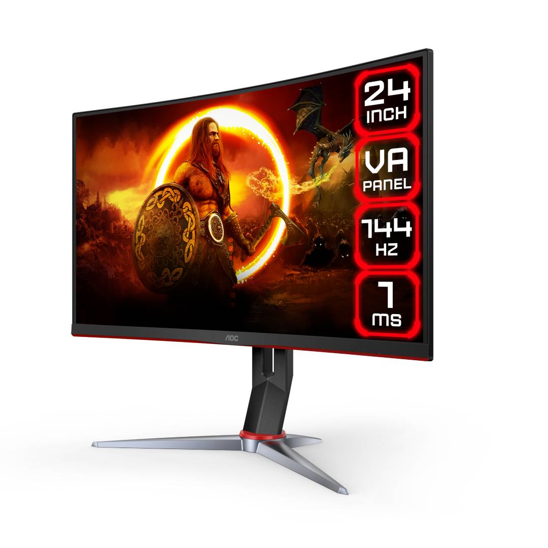 MONITOR GAMING AOC C24G2 236” 144HZ 1MS-AOC